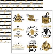 Christmas Greetings Collection, Snowflakes, double-sided, scrapbook paper (Reminisce)<br><font color=red>25% off</font>