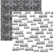 Fashion Week Collection, You Are Beautiful, double-sided, scrapbook paper (Reminisce)<br><font color=red>25% off</font>