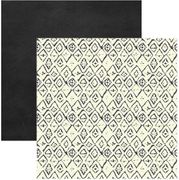 Ikat Collection, Aztec, double-sided, scrapbook paper (Ella & Viv)<br><font color=red>25% off</font>