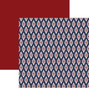 Ikat Collection, Far East, double-sided, scrapbook paper (Ella & Viv)<br><font color=red>25% off</font>