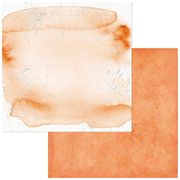 Vintage Artistry Everywhere Collection, Orange, double-sided scrapbook paper (49 and Market)<br><font color=red>25% off</font>