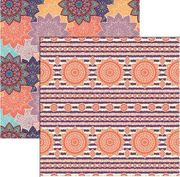 Namaste Collection, Balance, double-sided, scrapbook paper (Reminisce)<br><font color=red>25% off</font>