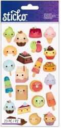 Snack Attack, 4x7" scrapbook stickers (Sticko)<br><font color=red>25% off</font> 