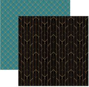 Roaring 20's Collection, Gatsby, double-sided, scrapbook paper (Reminisce)<br><font color=red>25% off</font>