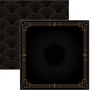 Roaring 20's Collection, Glitz, double-sided, scrapbook paper (Reminisce)<br><font color=red>25% off</font>