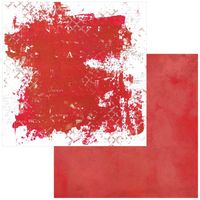 Spectrum Gardenia Collection, Red, double-sided scrapbook paper (49 and Market)<br><font color=red>25% off</font>