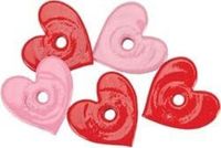 Hearts, Quicklet Eyelets, 20/pack, no setter needed, scrapbook (Eyelet Outlet) 