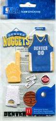 Denver Nuggets, National Basketball Association, Jolee's Boutique NBA scrapbook stickers (EK Success)<br><font color=red>20% off</font>
