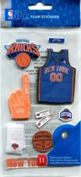 New York Knicks, National Basketball Association, Jolee's Boutique NBA scrapbook stickers (EK Success)<br><font color=red>20% off</font>