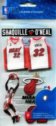 Shaquille O'Neal, National Basketball Association, Jolee's Boutique NBA player scrapbook stickers (EK Success)<br><font color=red>RARE</font>