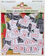 Christmas Spectacular, Ticketed, scrapbook Die Cuts (49 and Market)