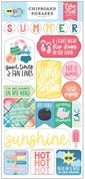Sun Kissed Chipboard Die Cuts 6" x 13" (Echo Park)