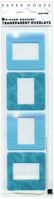 Window Wonders - Water, Transparent Overlay, scrapbook embellishment (Paper House)