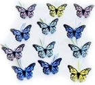 Mini Butterflies, Scrapbook Brads, 12/pk (Eyelet Outlet)