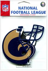 St Louis Rams , NFL scrapbook sticker (Jolees & EK Success)