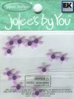 Waxflower, Purple flowers, 12/pk, scrapbook embellishments (Jolee's By You) <br><font color=red>33% off</font>