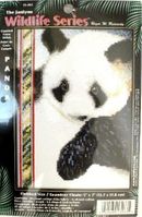 Panda - WIldlife Series, 5x7" cross stitch kit (Janlynn)