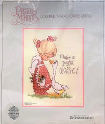 Precious Moments, Make a Joyful Noise, cross stitch kit (Gloria & Pat & Charles Craft) 
