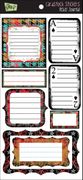 Cardstock Stickers, Rebel Journaling, scrapbook (Glitz)