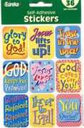 Jesus, religious scrapbook stickers, 36 (Eureka)<br><font color=red>50% off</font>