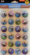 Ocean Animals, 3D scrapbook stickers, 30 per pack (Jot)<br><font color=red>50% off</font>