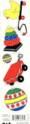 One Heart, One Mind, Toddler Toys, scrapbook stickers, 2 1/2" x 10 1/2"<br><font color=red>66% off</font>
