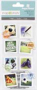 Snap Shots, Soccer, 3D scrapbook stickers (Paper House)