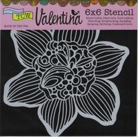 Cupped Daffodil, Template 6"x6" (Crafter's Workshop)<br><font color=red>25% off</font>