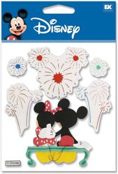 Mickey & Minnie Fireworks, scrapbook stickers (Disney)