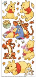 Disney: Pooh & Characters, scrapbook stickers, 13 x 5.5" (Sticko)