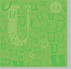 Monogram Letter U, scrapbook paper (It Takes Two)<br><font color=red>25% off</font> 765296973819