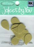 Teardrop Leaf, Mid leaves, 20/pk, scrapbook embellishments (Jolee's By You) <br><font color=red>33% off</font>