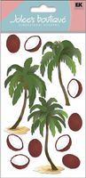 Coconut Palms, 3-D LE GRANDE scrapbook stickers (Jolee's Boutique)<br><font color=red>50% off</font>