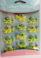 Turtles, 3-D scrapbook stickers (Jolee's Boutique)<br><font color=red>50% off</font>