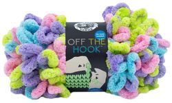 Off the Hook Plush Chenille Yarn, Flower Power Fall (Lion)