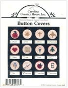 Button Covers, lightning, cross stitch kit (Carolina Country House)