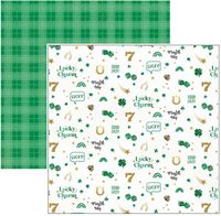 Charmed - Lucky Charm, double-sided scrapbook paper Photoplay Paper)