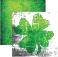 Lucky Charm Collection, Lucky Irish, double-sided, scrapbook paper (Reminisce)<br><font color=red>25% off</font>