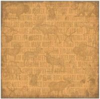 Big Game Hunting, scrapbook paper (Karen Foster)