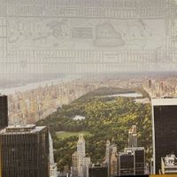 New York - Central Park, scrapbook paper (Paper House)