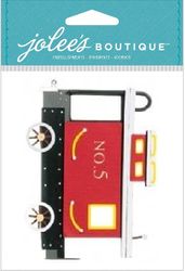 Caboose, train, 3D scrapbook embellishment, LARGE, (Jolee's by You)