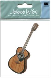 Guitar, 3D scrapbook embellishment, LARGE, (Jolee's by You)
