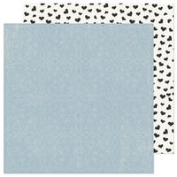 Maggie Holmes Parasol - Kind Heart, double-sided scrapbook paper (American Crafts)