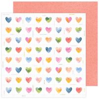 Paige Evans Garden Shoppe #17, double-sided scrapbook paper (American Crafts)