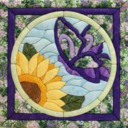Quilt-Magic No Sew Wall Hanging Kit, Butterfly #711