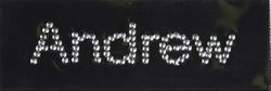 Brad Name Stickers, Andrew, scrapbook (Me & My Big Ideas)<br><font color=red>50% off</font>