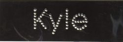 Brad Name Stickers, Kyle, scrapbook (Me & My Big Ideas)<br><font color=red>50% off</font>