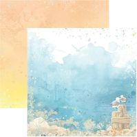Seaside Girl Collection, double-sided scrapbook paper (Couture Creations)