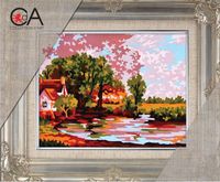 Mill Pond Needlepoint Tapestry Kit 7.9" x 9.8" (Collection D'Art)