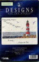Keeper of the Lighthouse, cross stitch kit, 9x6" (Janlynn)
